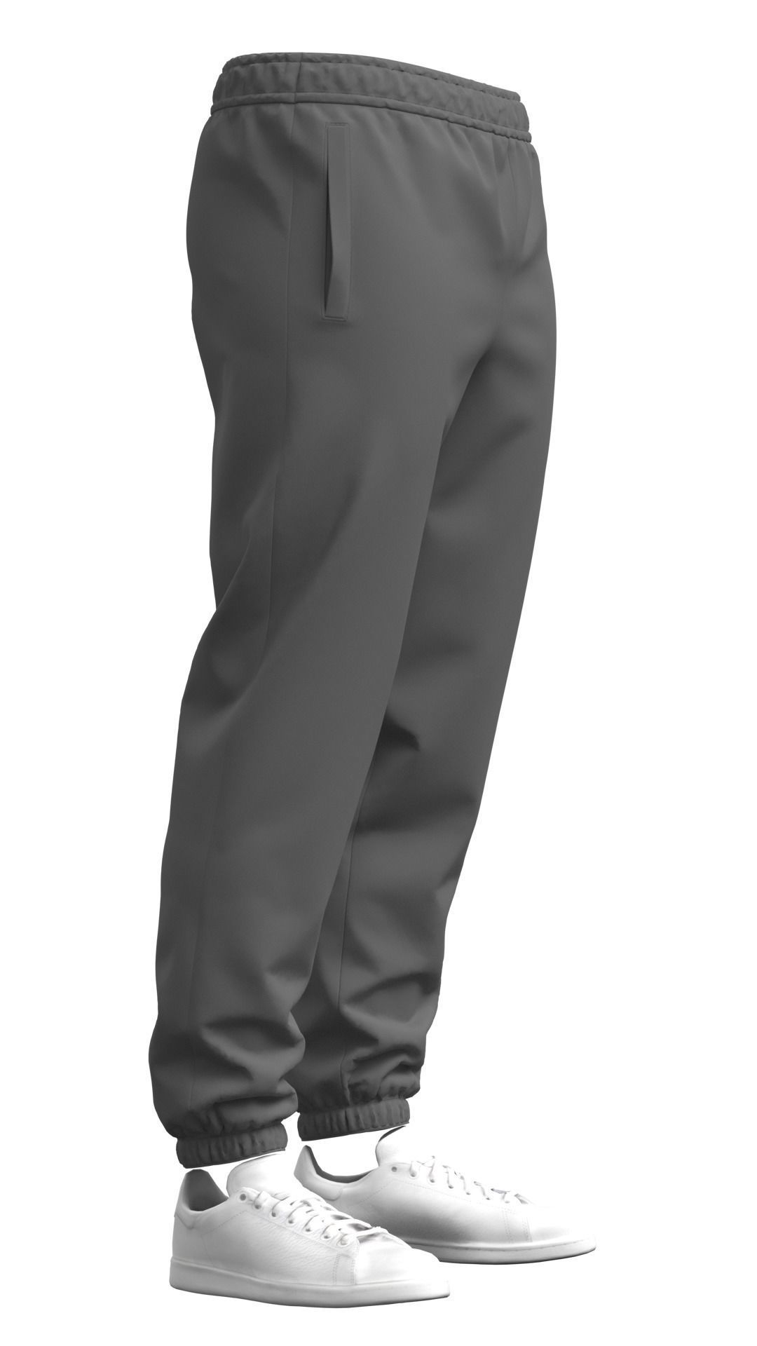 Sport Pants - Marvelous Designer  3D model_6