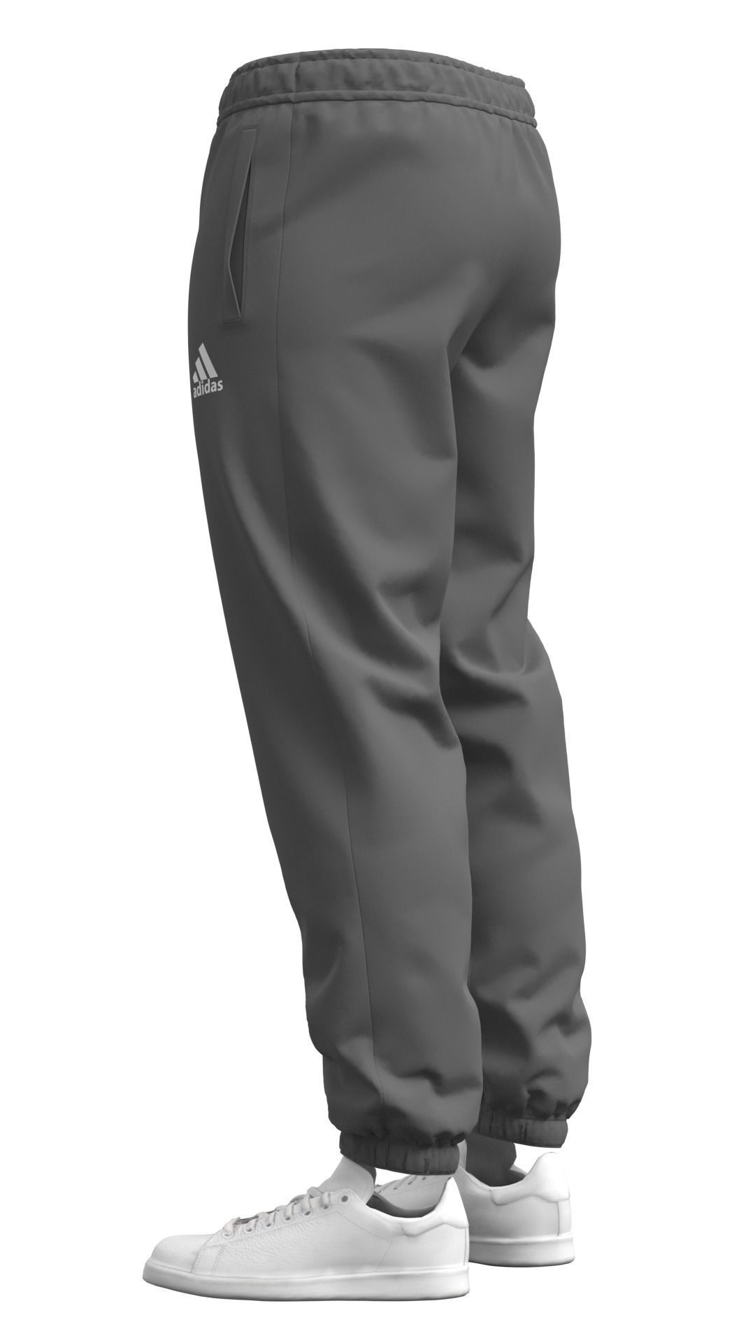 Sport Pants - Marvelous Designer  3D model_14