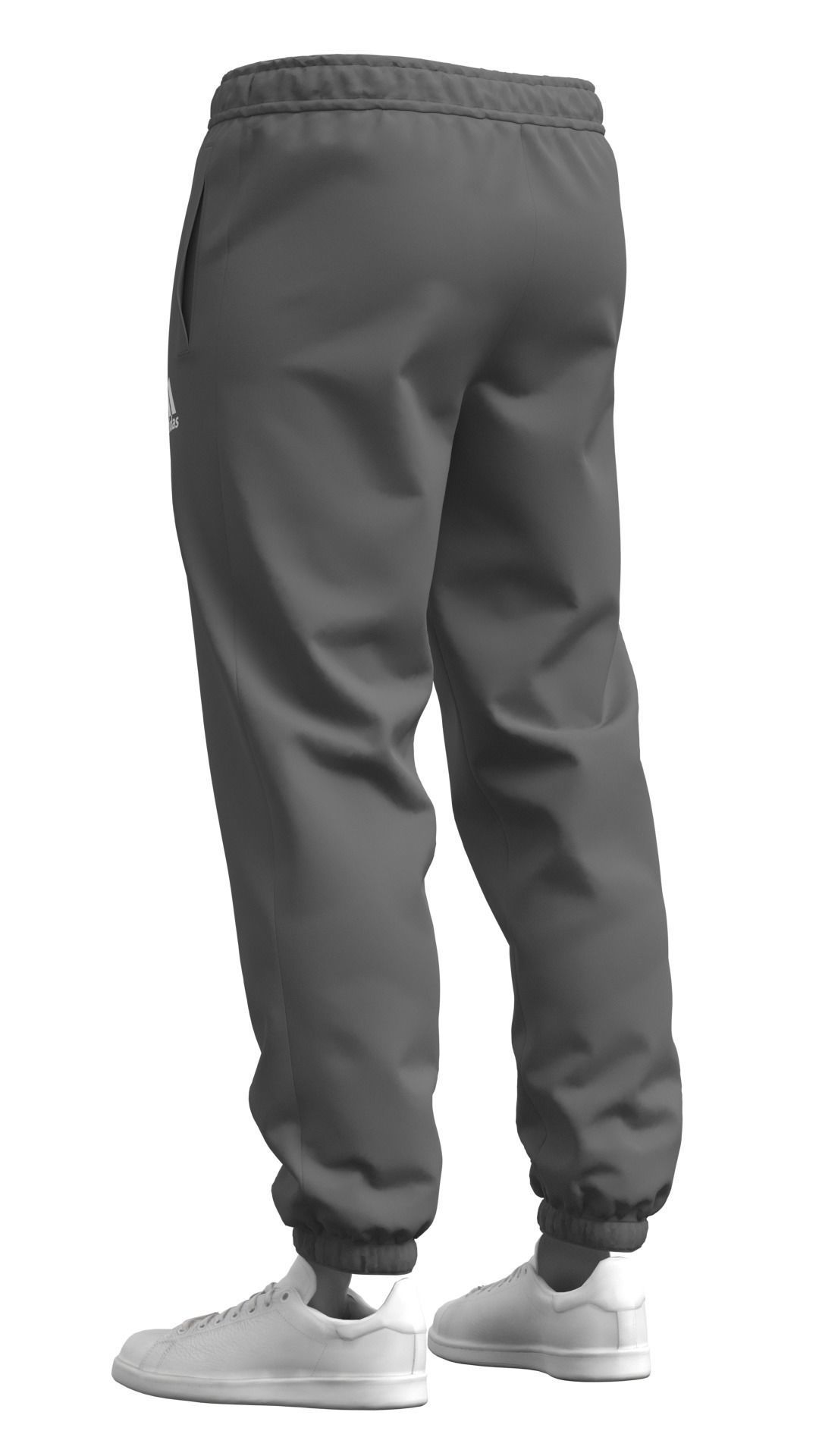 Sport Pants - Marvelous Designer  3D model_13