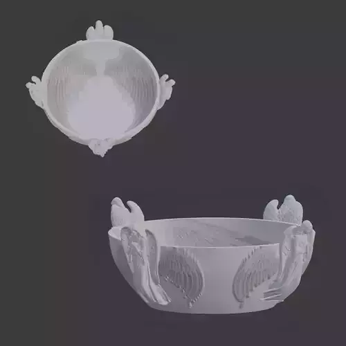 Angel Vase Cup 3D print model