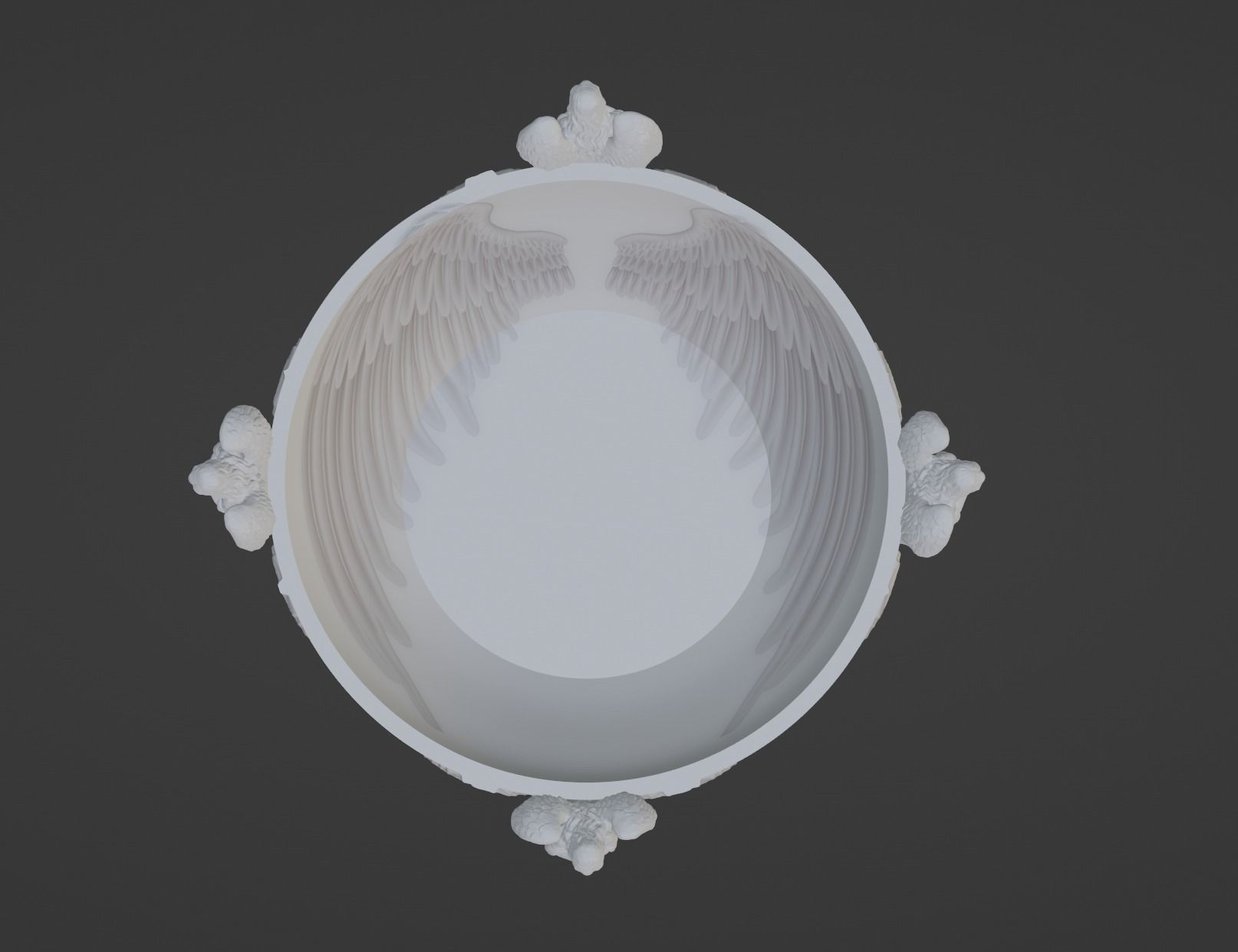 Angel Vase Cup 3D print model_3