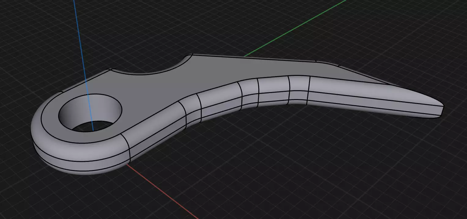 Karambit keychain Free 3D print model