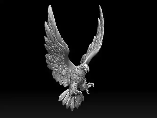 eagle 3D print model