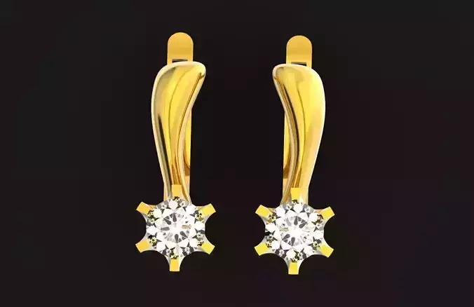 classic earrings  6 paws tiffany 