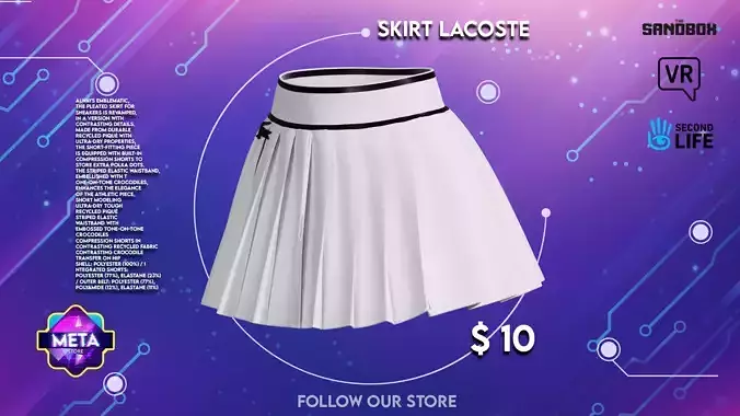  Female clothes short skirt