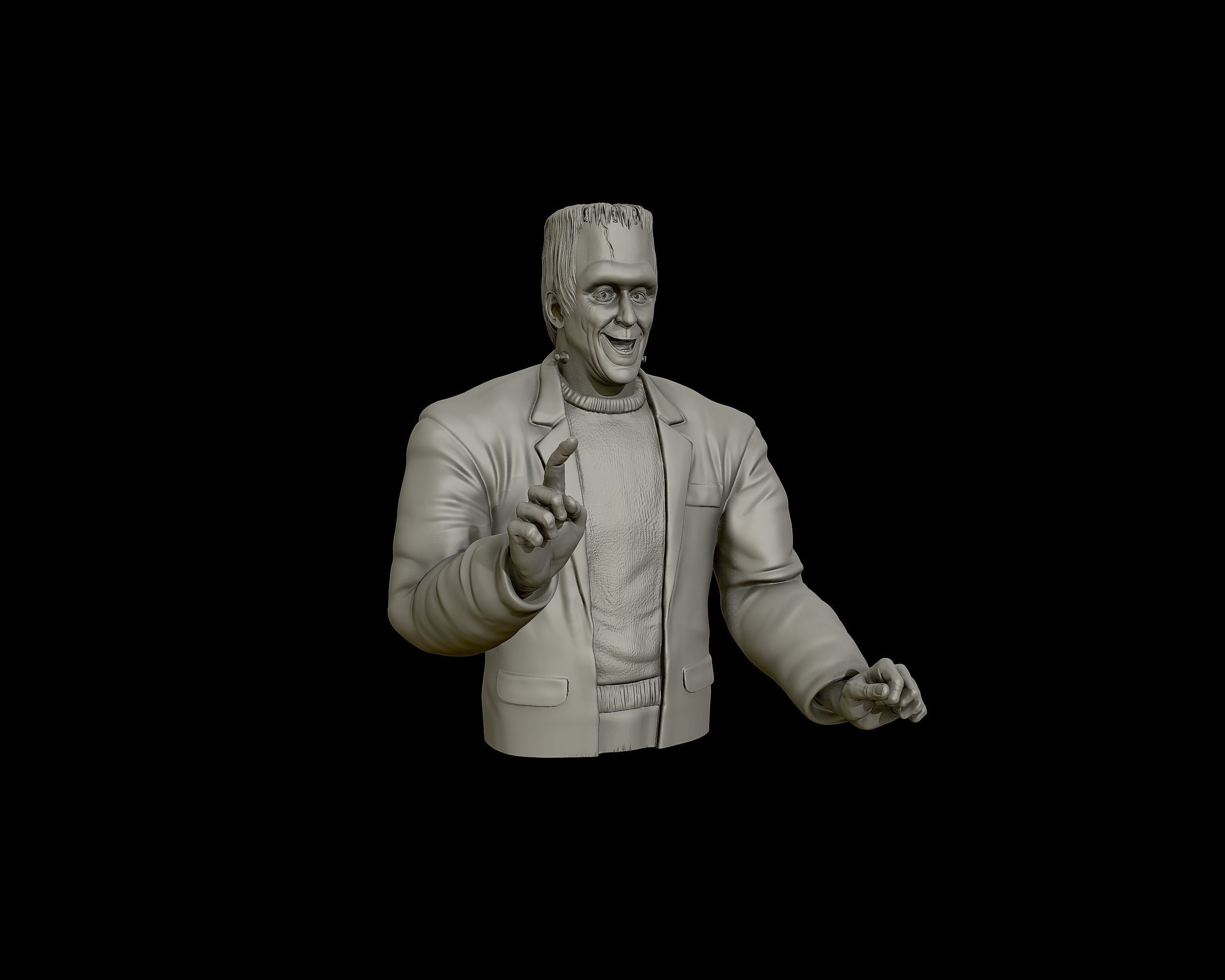 Herman from the munsters 3D print model_25