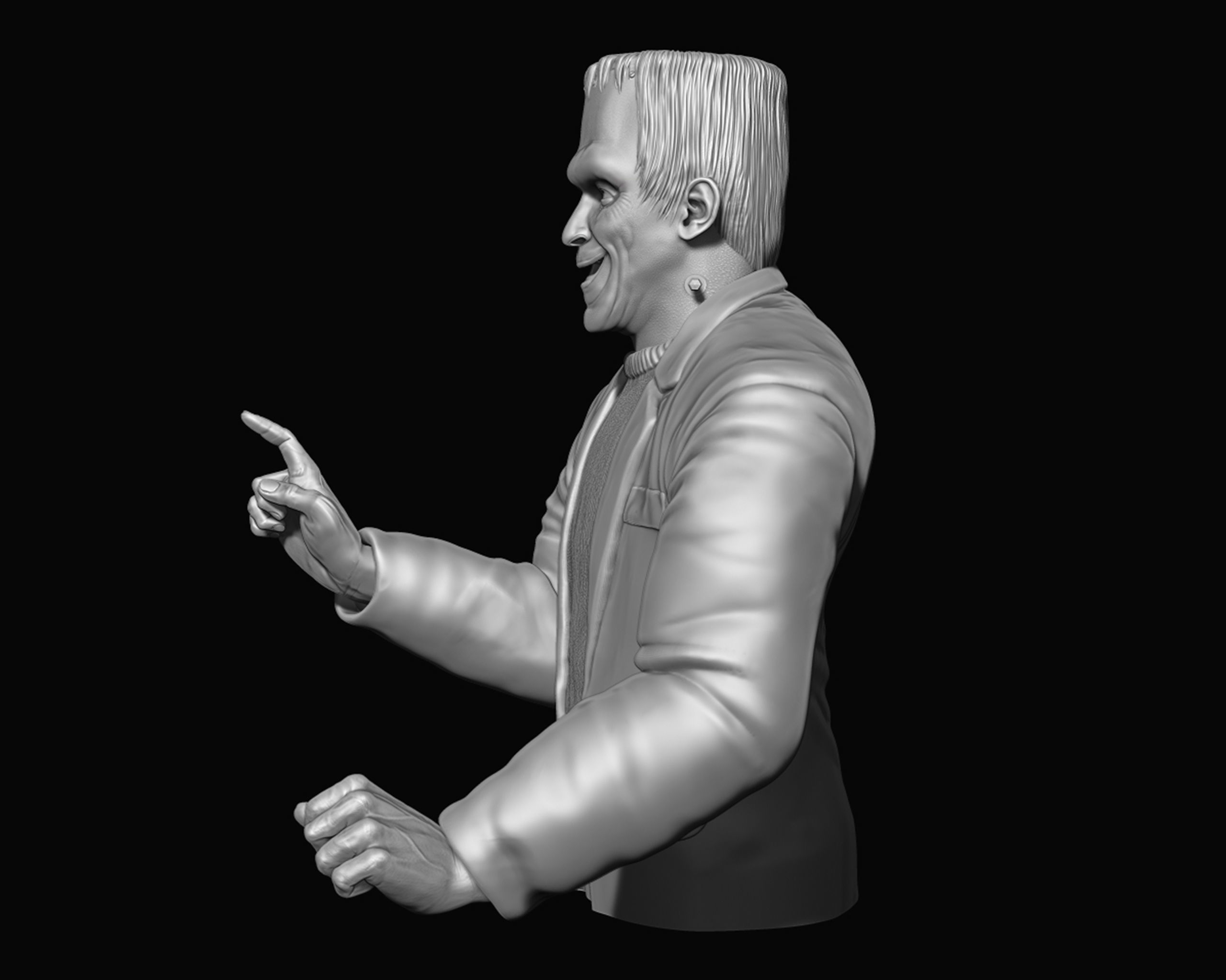 Herman from the munsters 3D print model_11