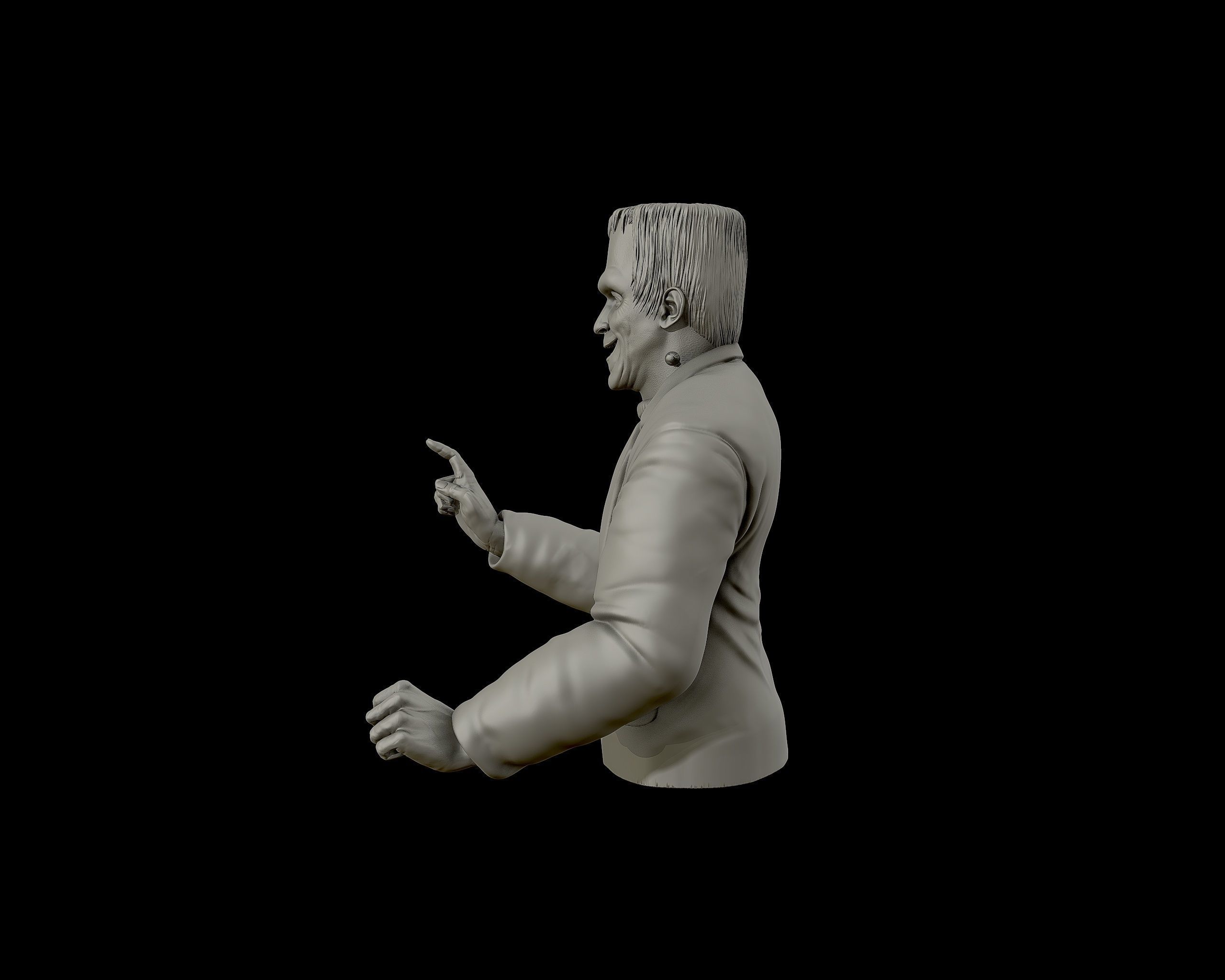 Herman from the munsters 3D print model_21