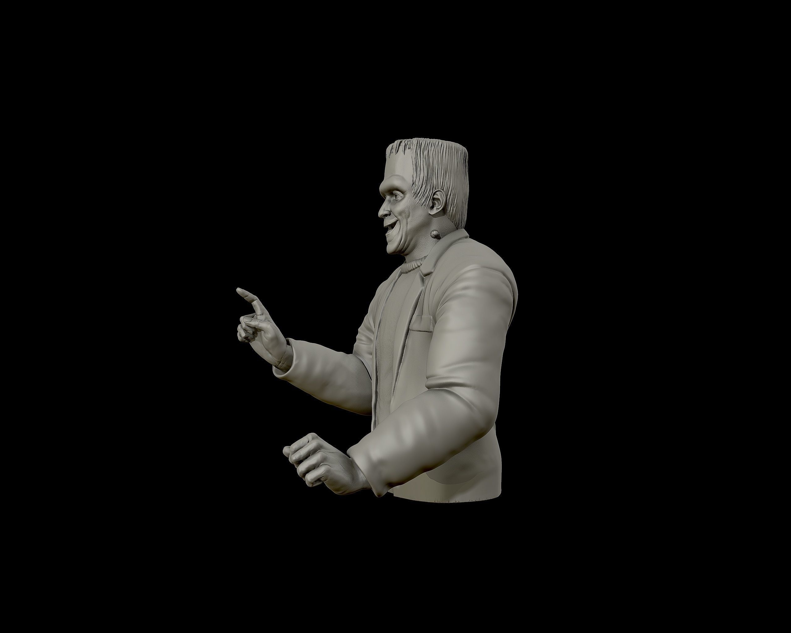 Herman from the munsters 3D print model_20