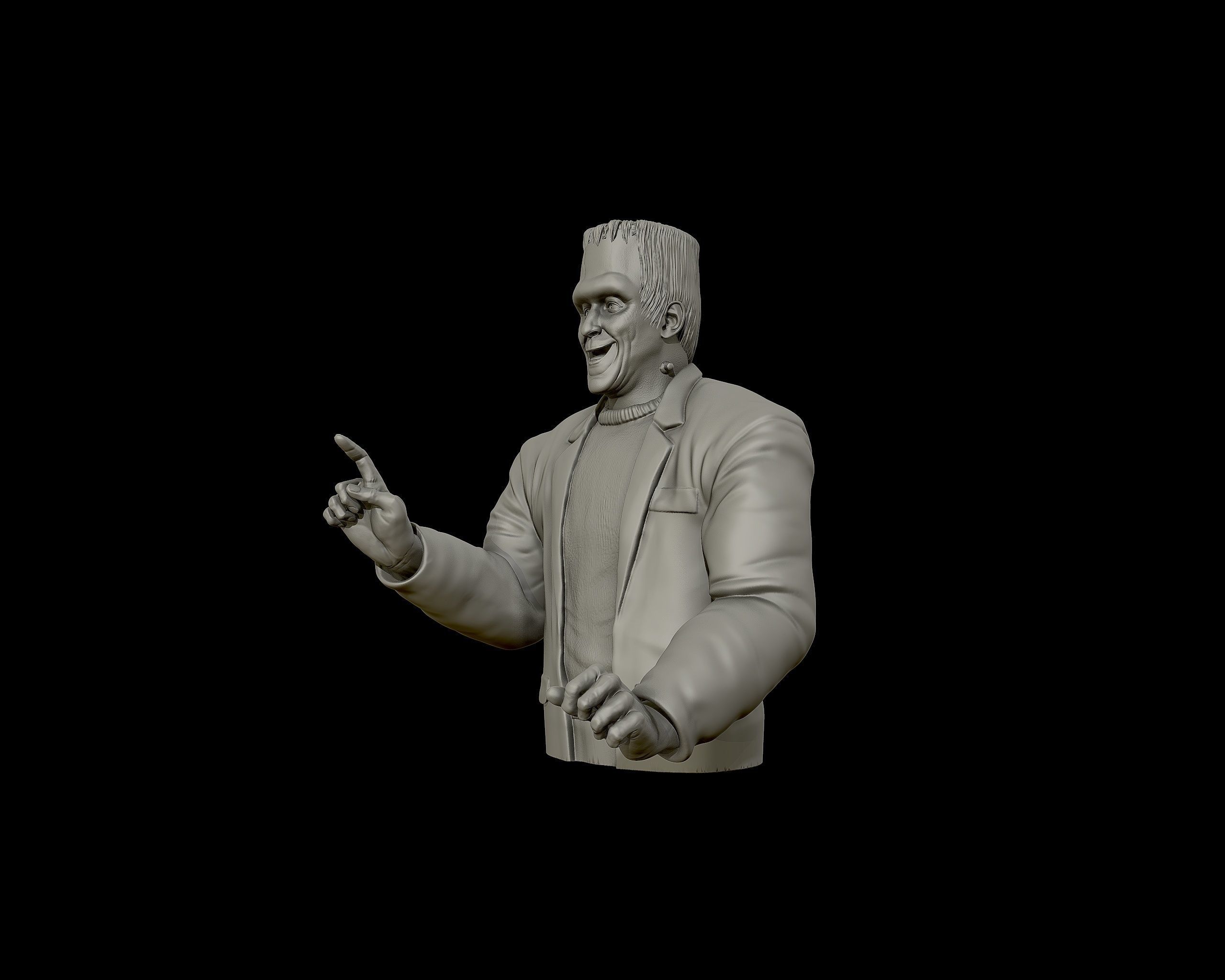 Herman from the munsters 3D print model_19