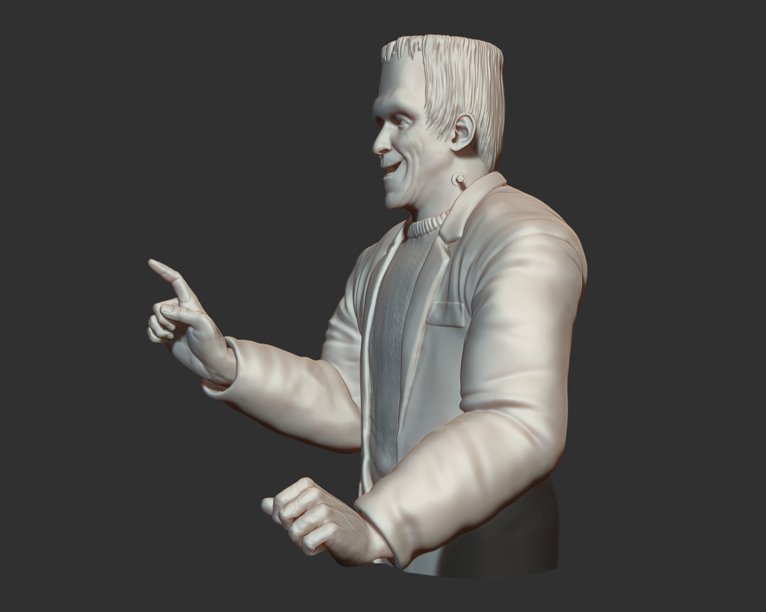 Herman from the munsters 3D print model_5