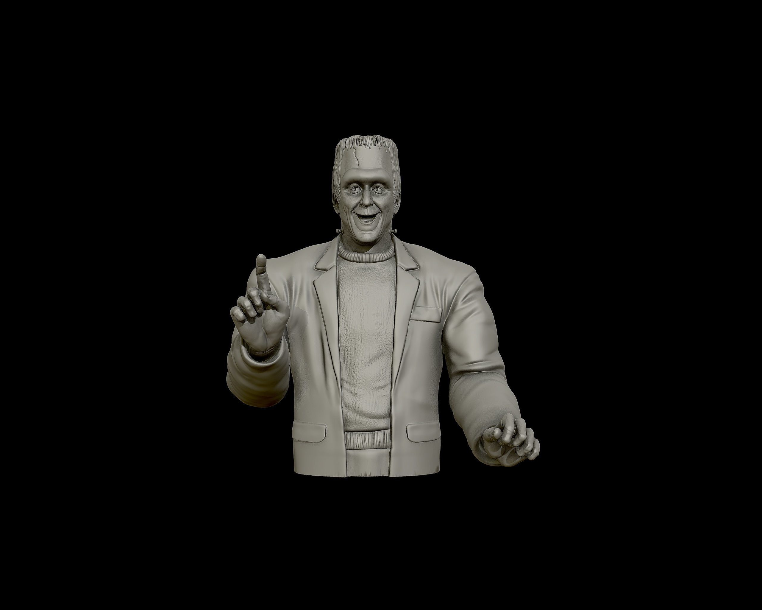 Herman from the munsters 3D print model_17