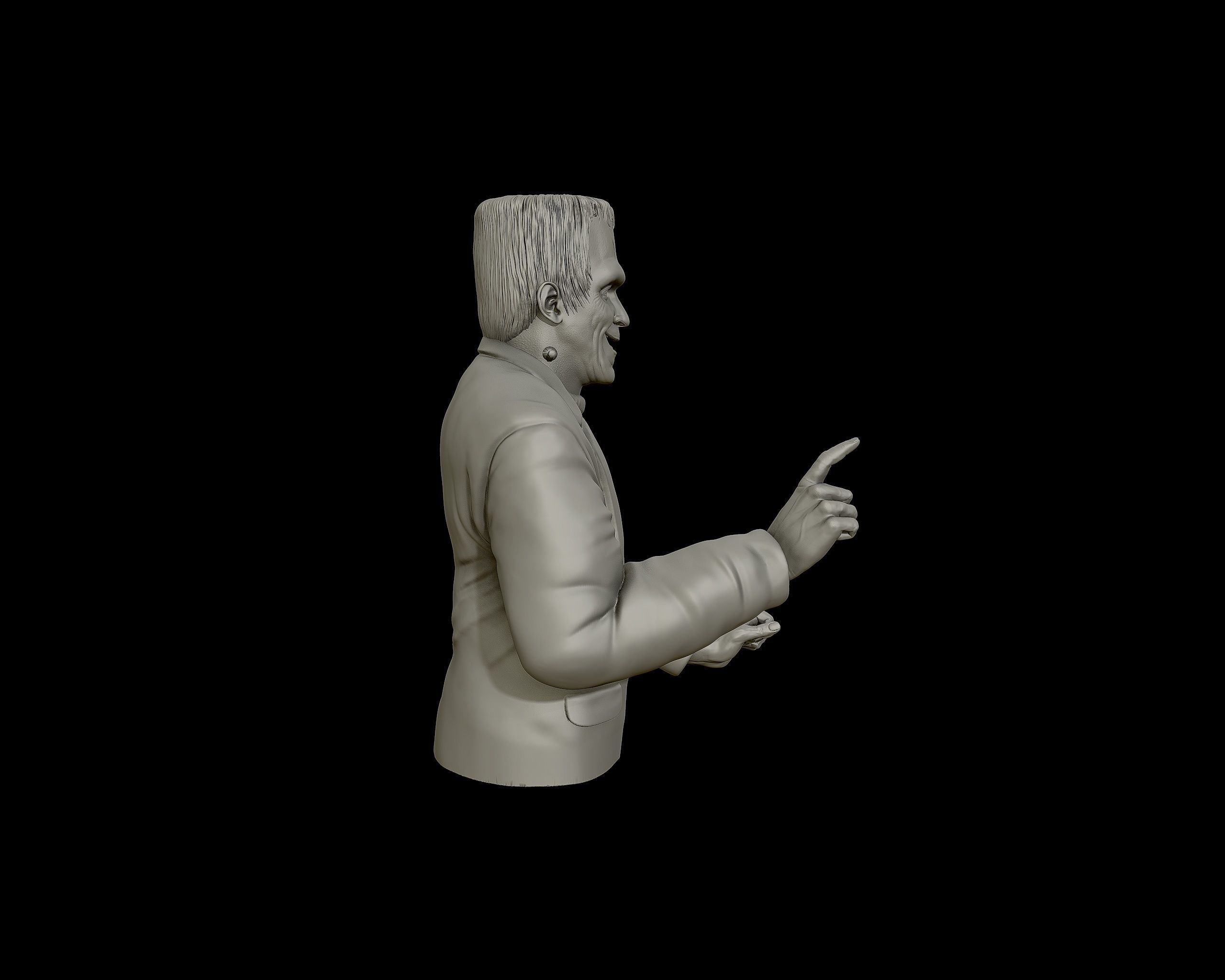 Herman from the munsters 3D print model_23