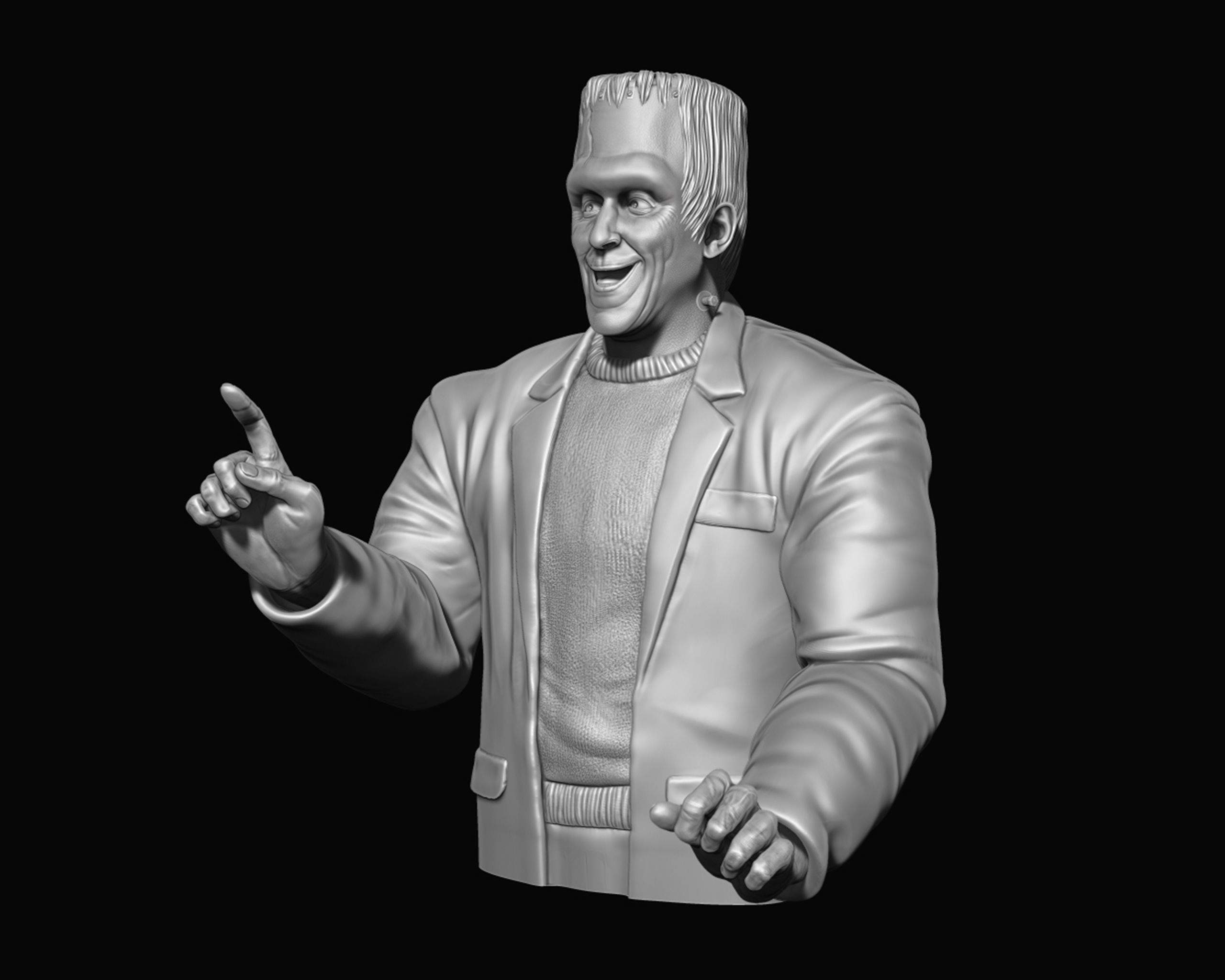 Herman from the munsters 3D print model_10