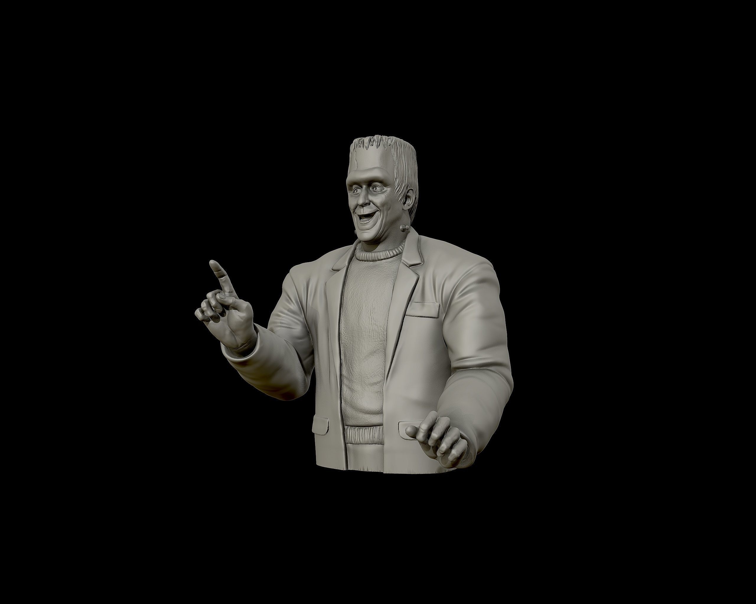 Herman from the munsters 3D print model_18