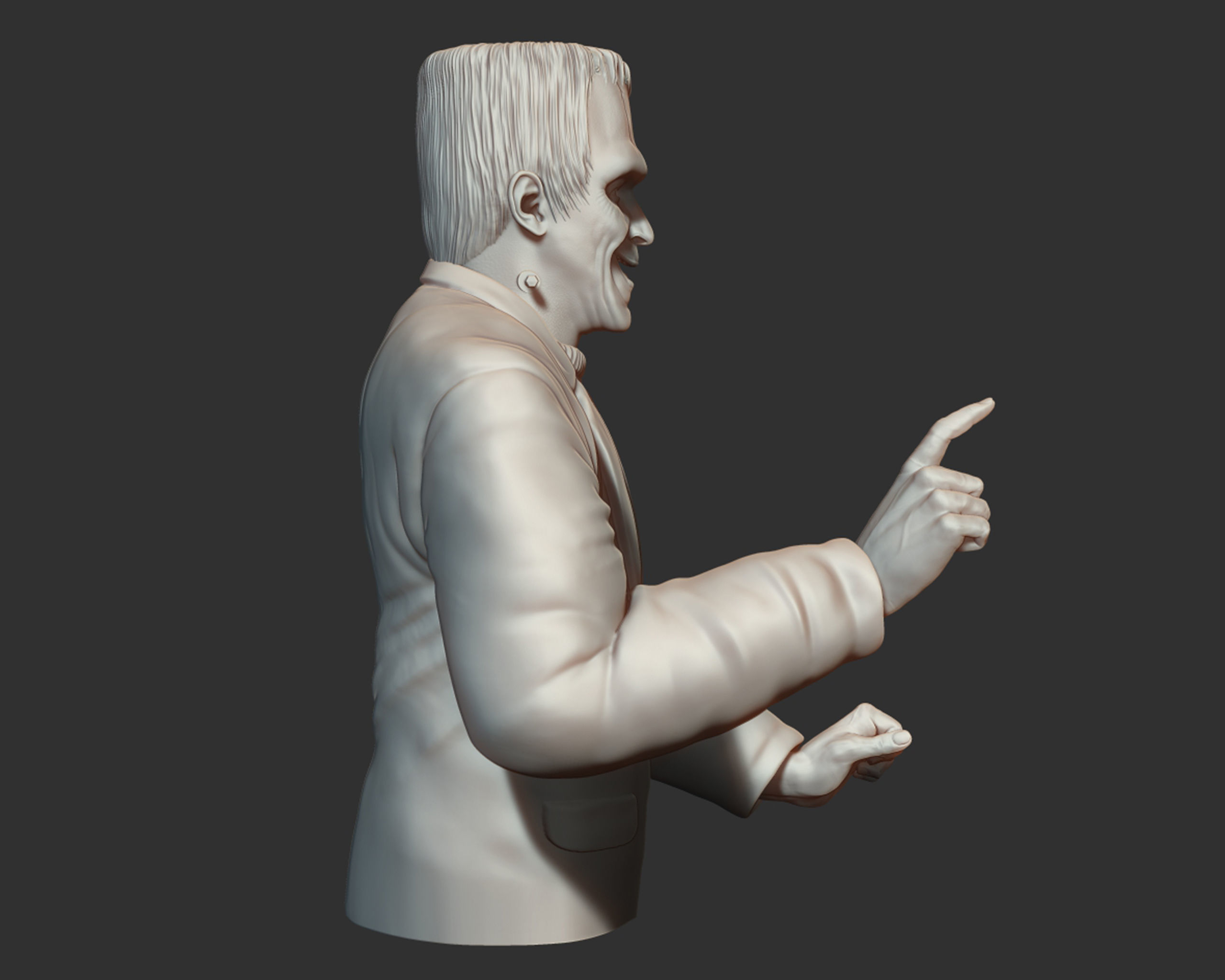 Herman from the munsters 3D print model_6