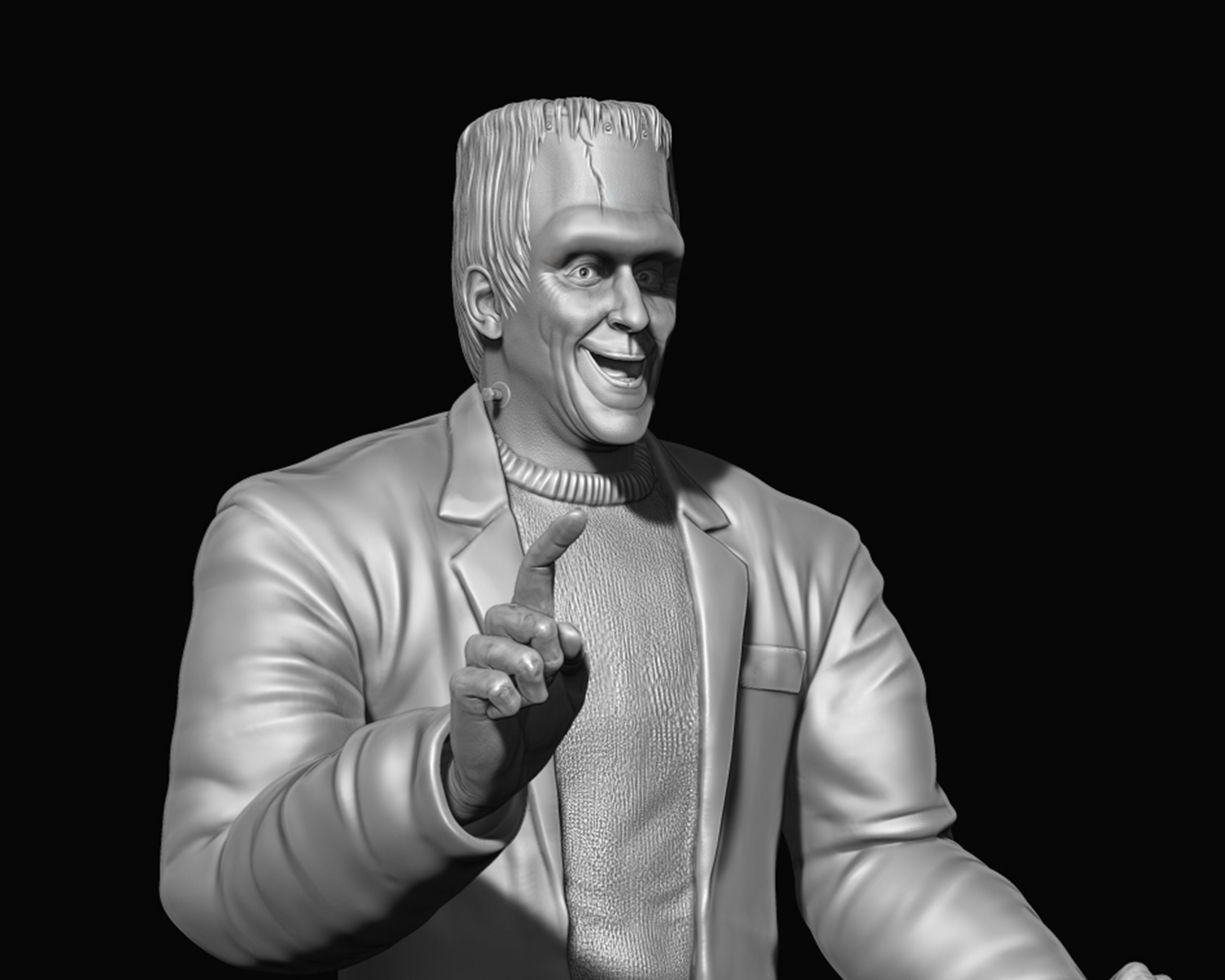 Herman from the munsters 3D print model_14