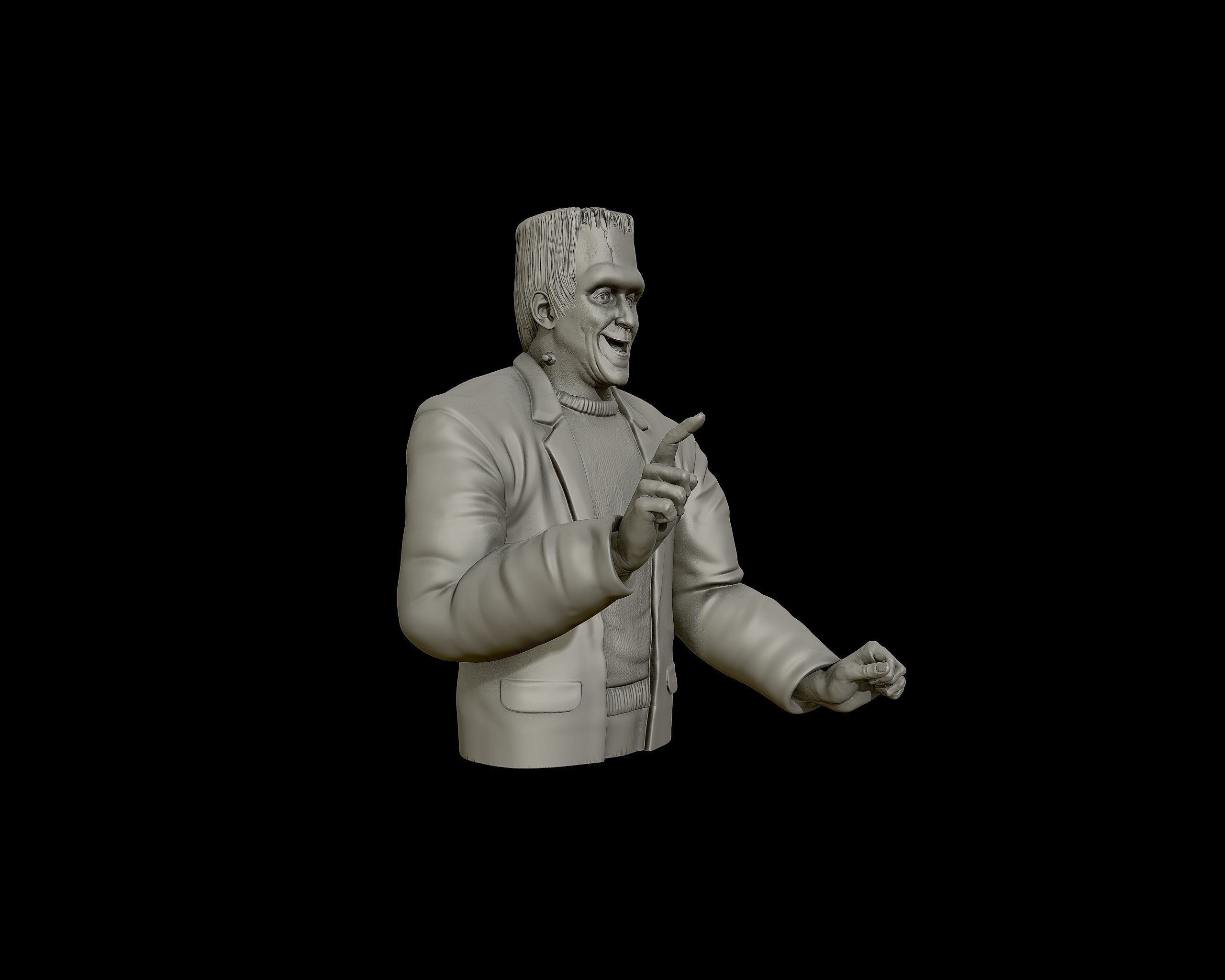 Herman from the munsters 3D print model_24