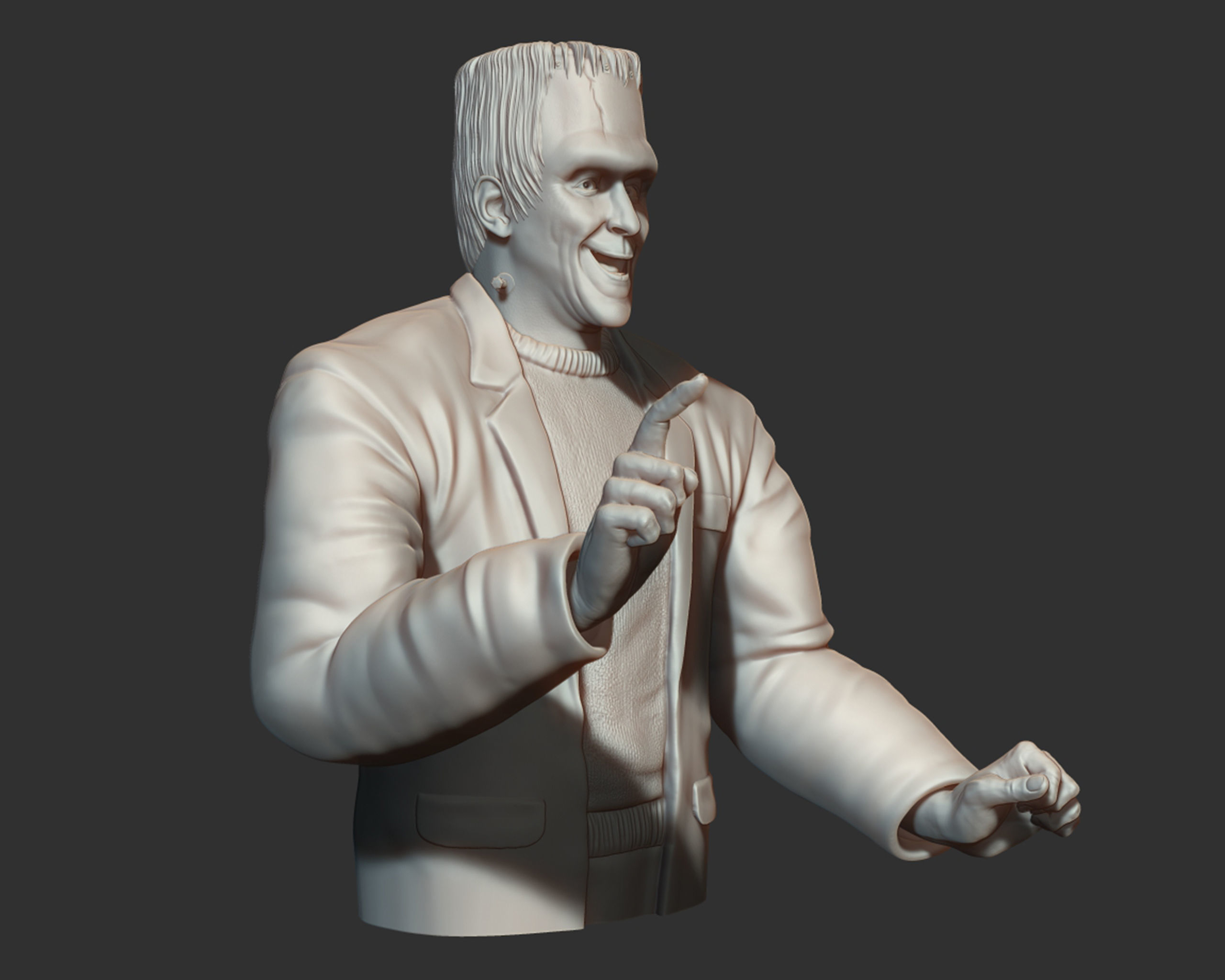 Herman from the munsters 3D print model_8