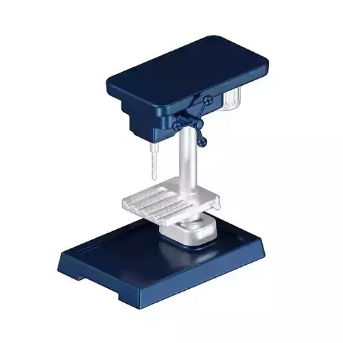 Educational Drilling Machine Toy 3D model
