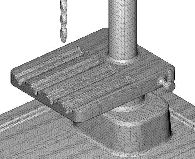 Educational Drilling Machine Toy 3D model_5