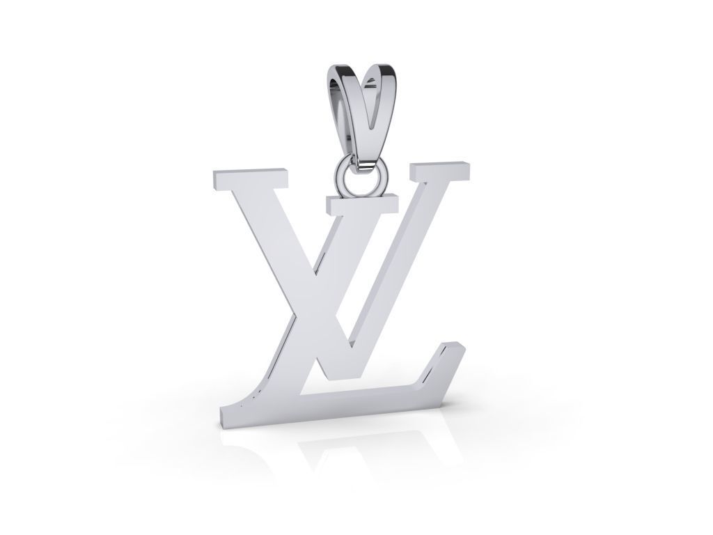 LV FASHION PENDANT 3D print model_2