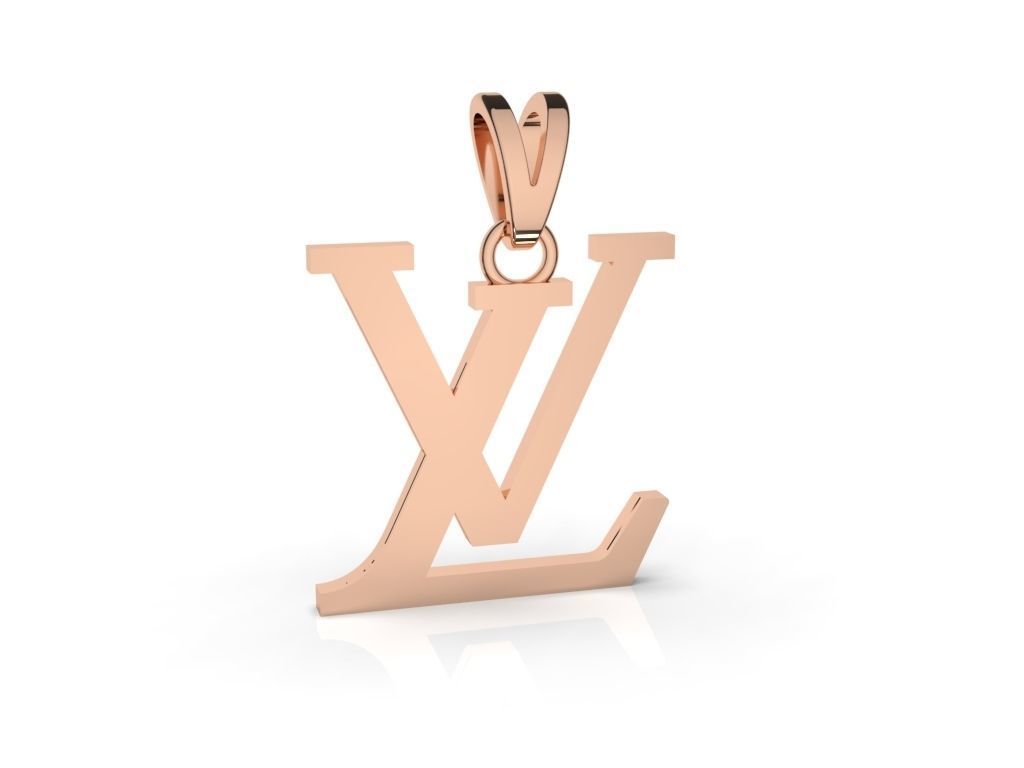 LV FASHION PENDANT 3D print model_1