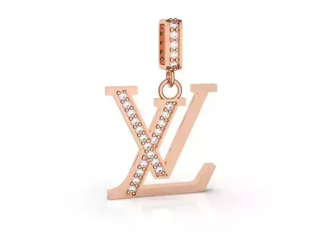 LV FASHION PENDANT WITH DIAMOND