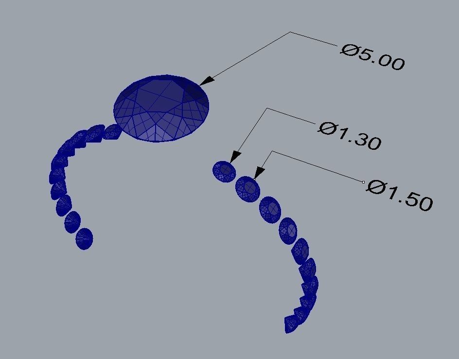 5mm Solitaire Ring 3D print model_11