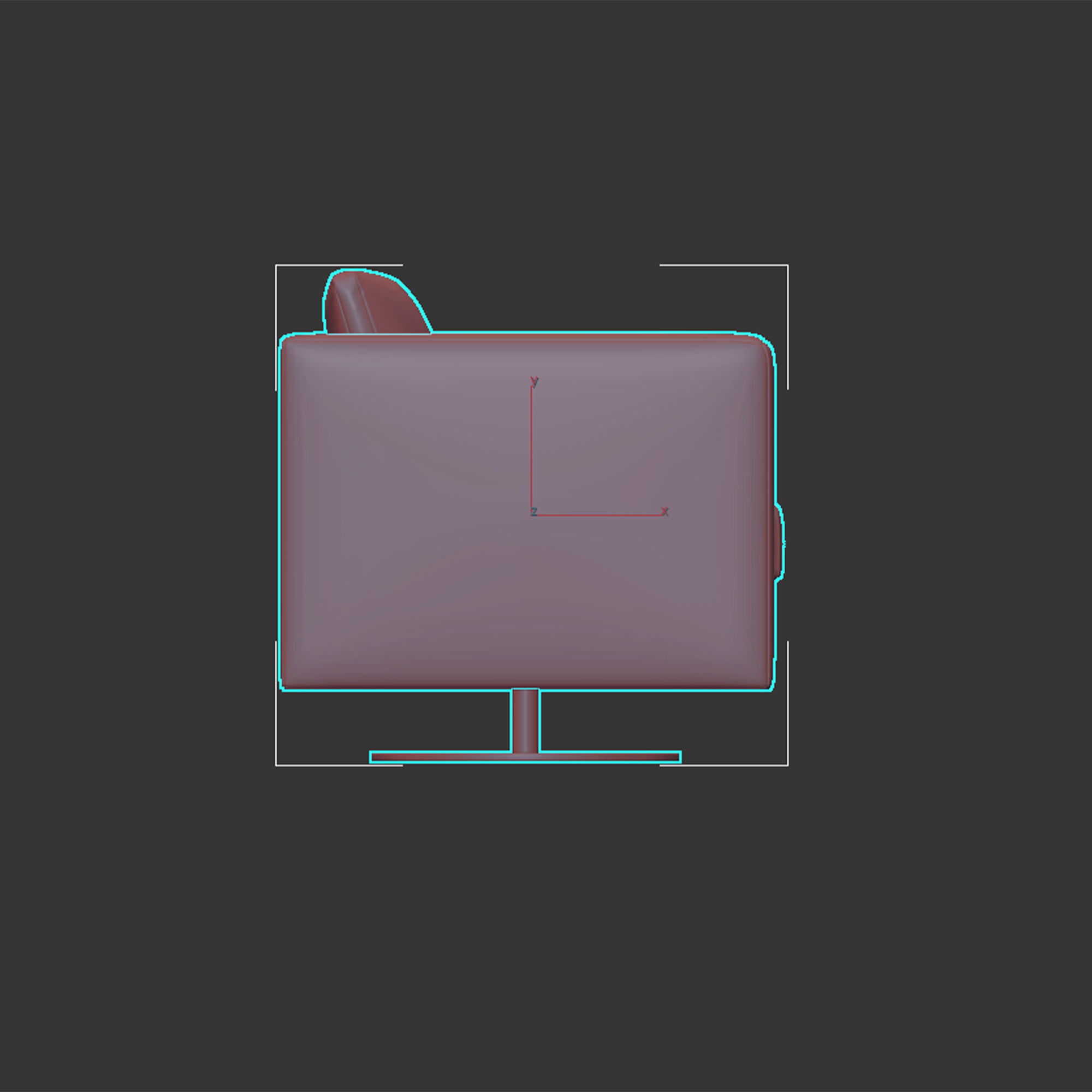 MARLOW ARMCHAIR by Laskasas 3D model_6