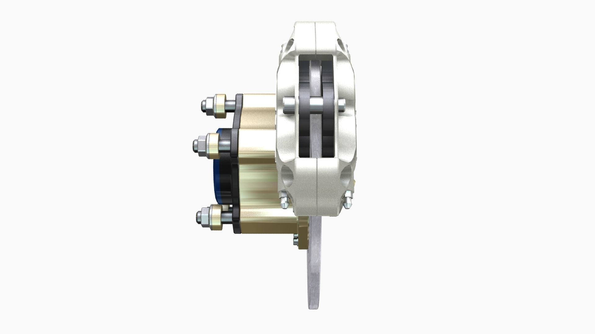 Mark Williams Brake Disc Low-poly 3D model_6