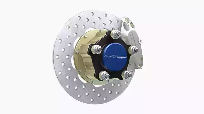 Mark Williams Brake Disc Low-poly 3D model