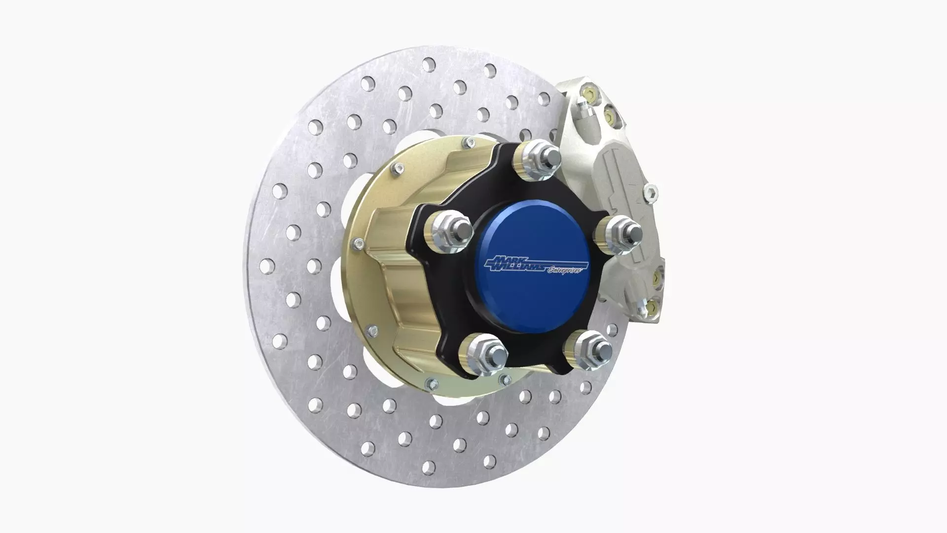 Mark Williams Brake Disc Low-poly 3D model_0