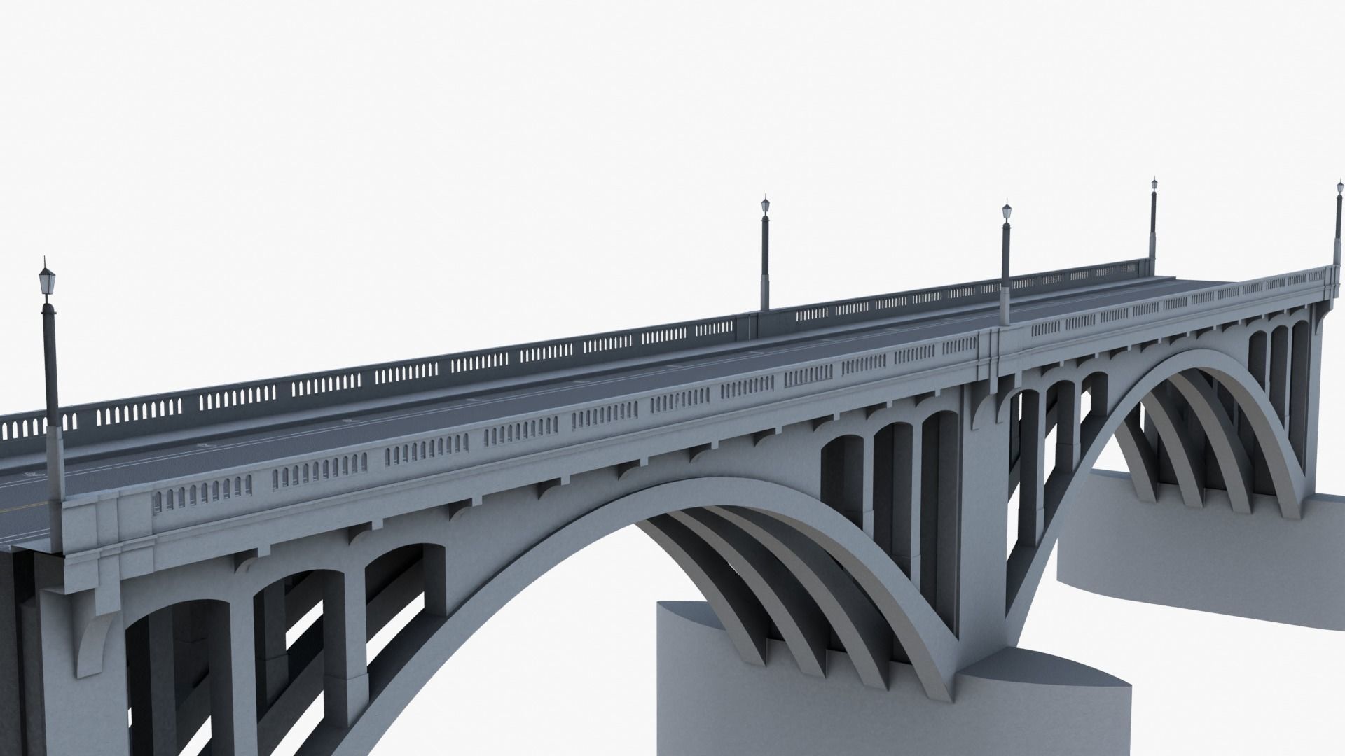 Bridge PBR textures 8K 3D model_5