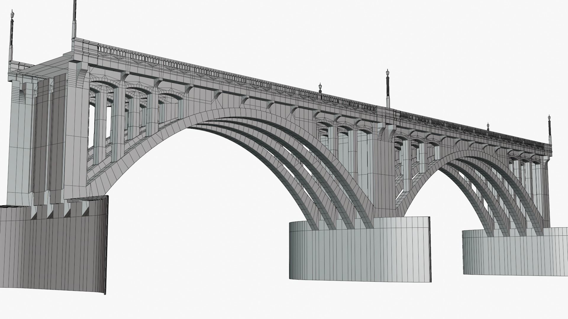 Bridge PBR textures 8K 3D model_3