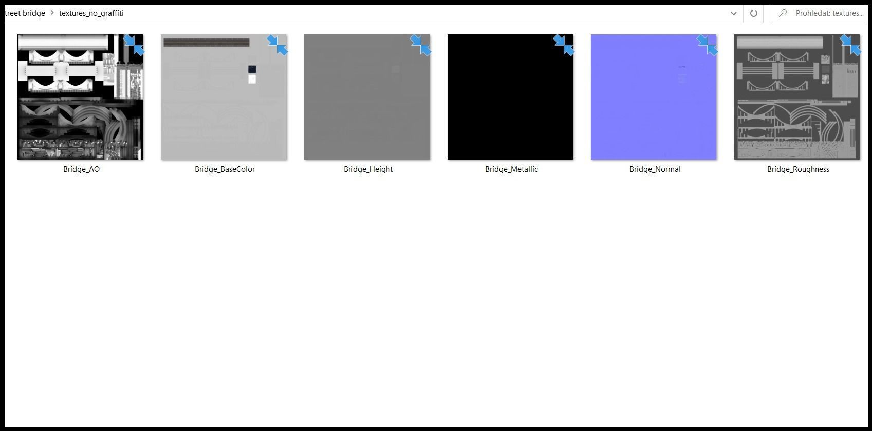 Bridge PBR textures 8K 3D model_11