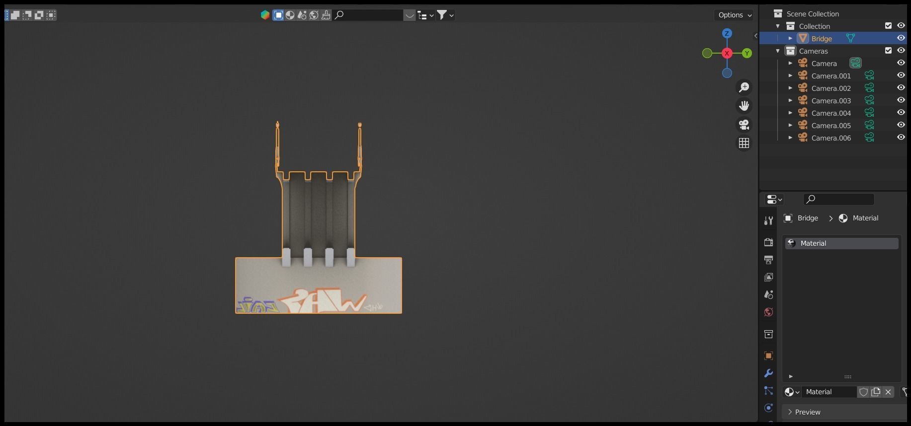 Bridge PBR textures 8K 3D model_17