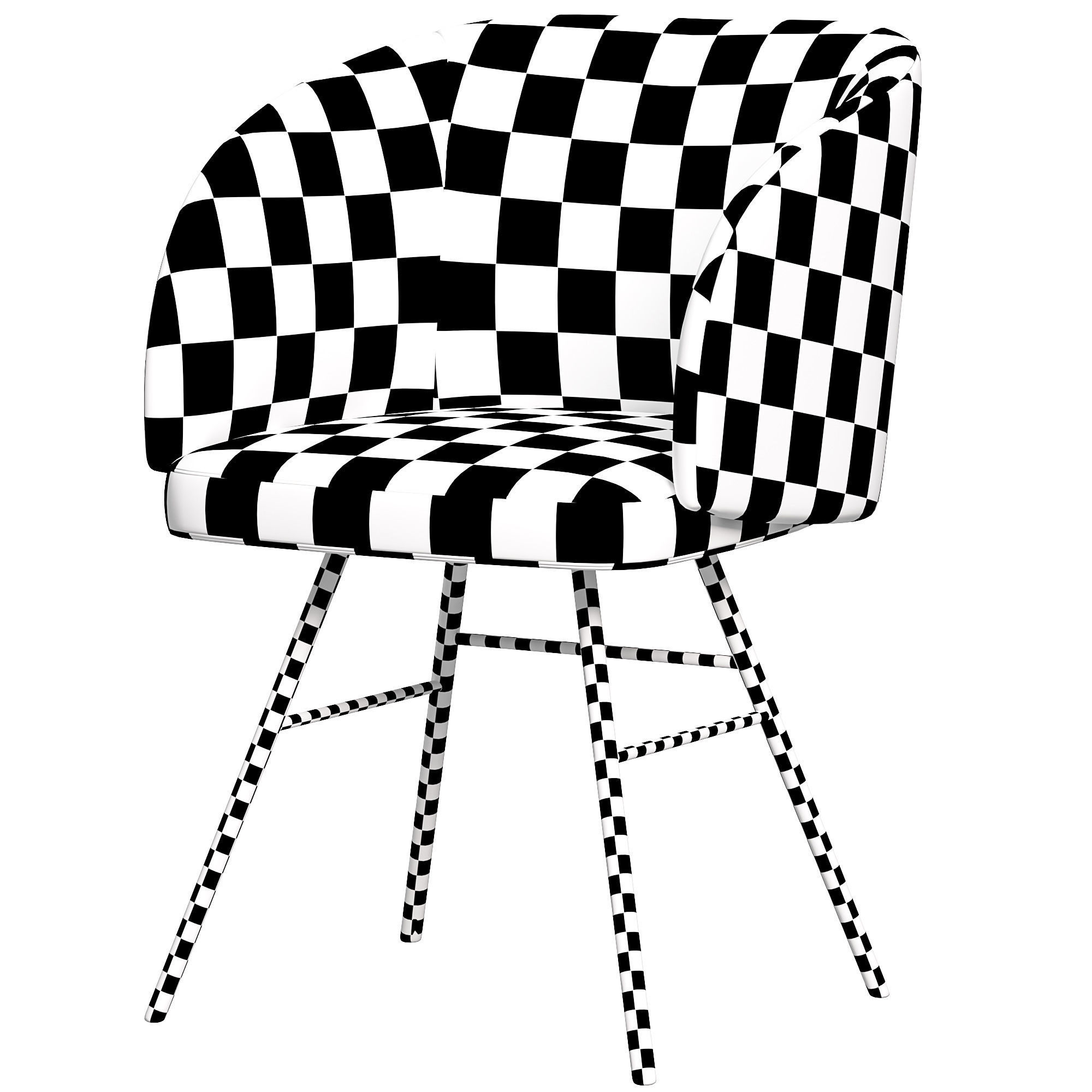 FERRARA ARMCHAIR BY LASKASAS 3D model_4