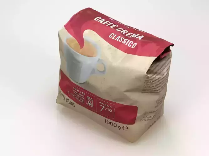 Bag of Coffee 3D model