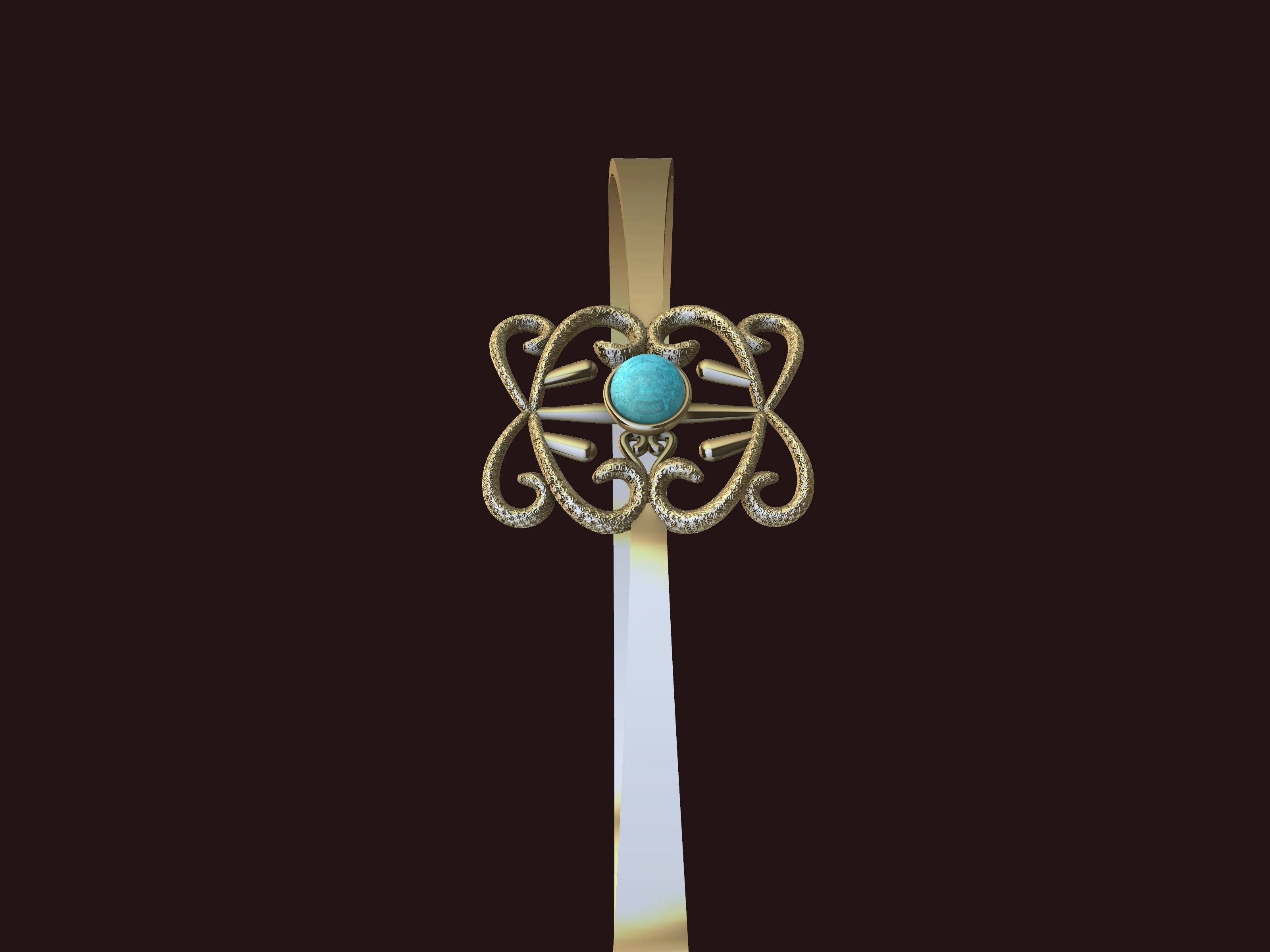 TEXTURED PEARL BRACELET STL VERIFIED 3D print model_3