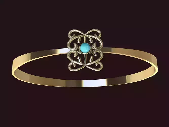 TEXTURED PEARL BRACELET STL VERIFIED