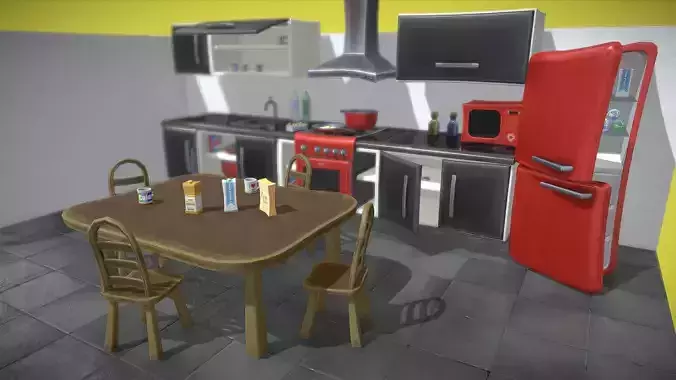 Stylized Kitchen Furniture
