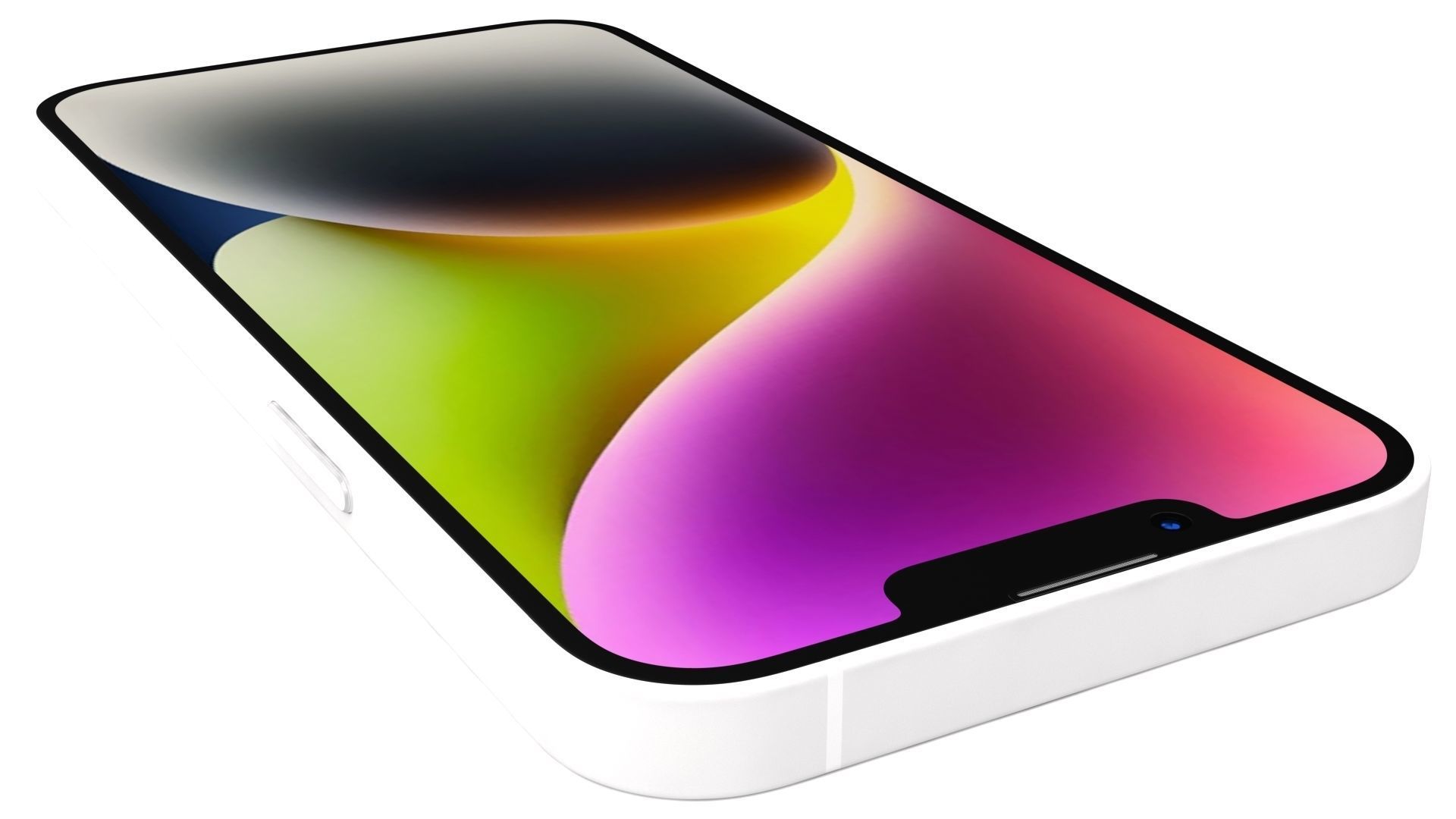 Apple iPhone 14 Starlight 3D model | CGTrader