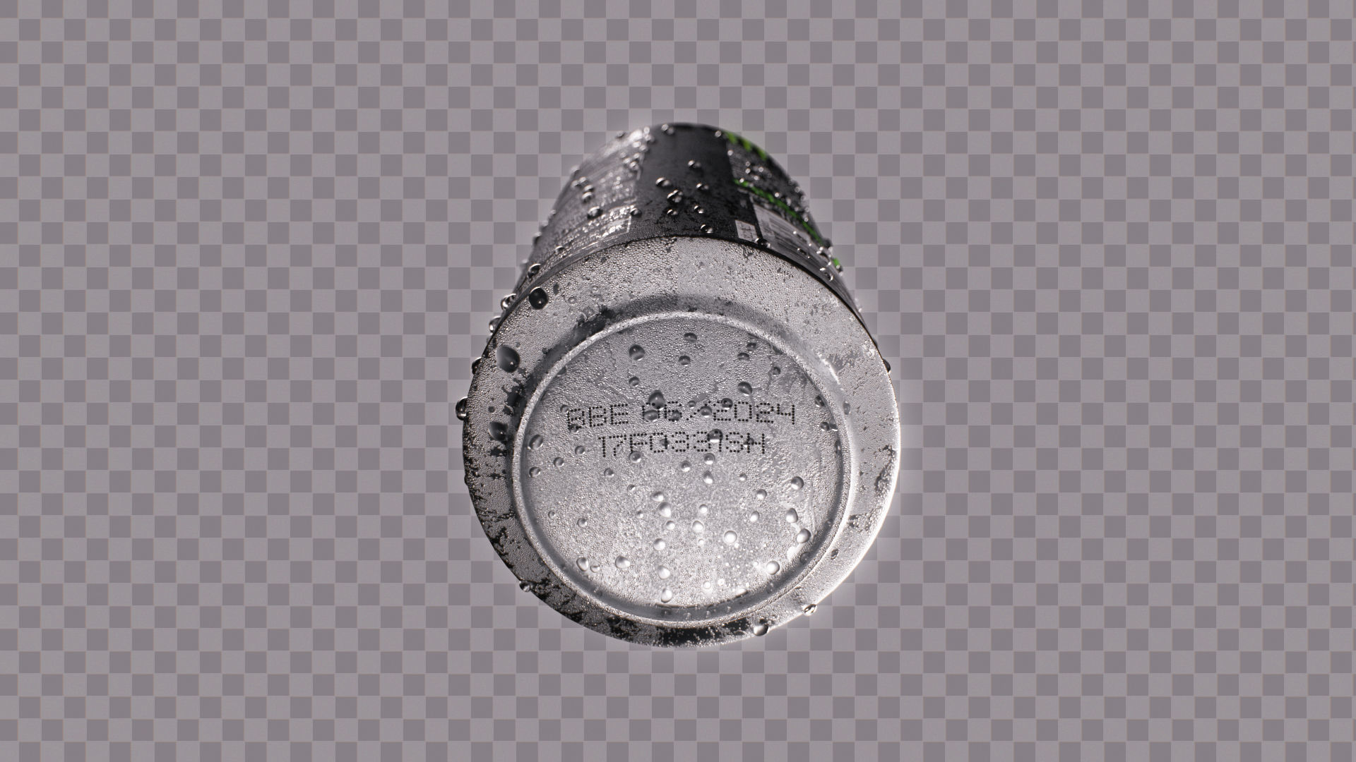 Soda Cans of Monster Coke and Pepsi Low-poly 3D model_12