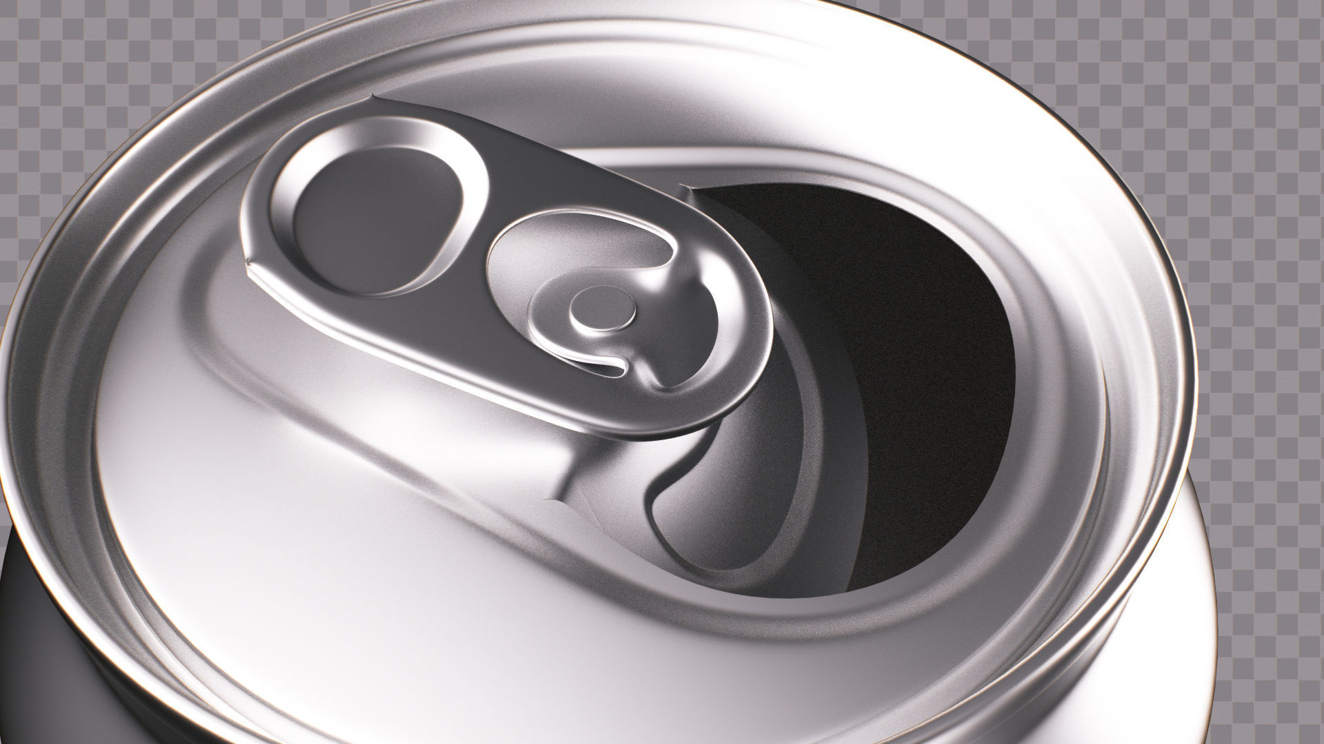 Soda Cans of Monster Coke and Pepsi Low-poly 3D model_18