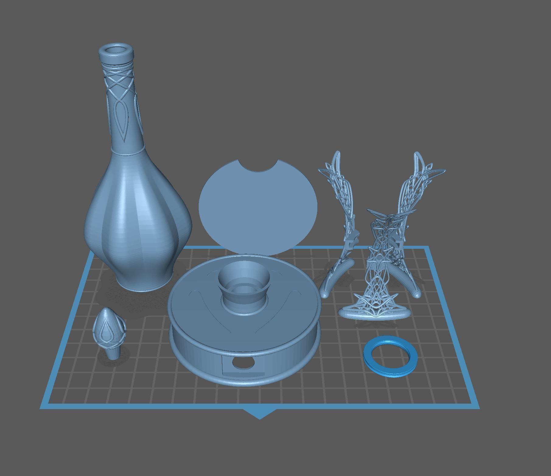 Luz de Earendil - Light of Earendil  -  Galadriels Phial - STL 3D print model_6