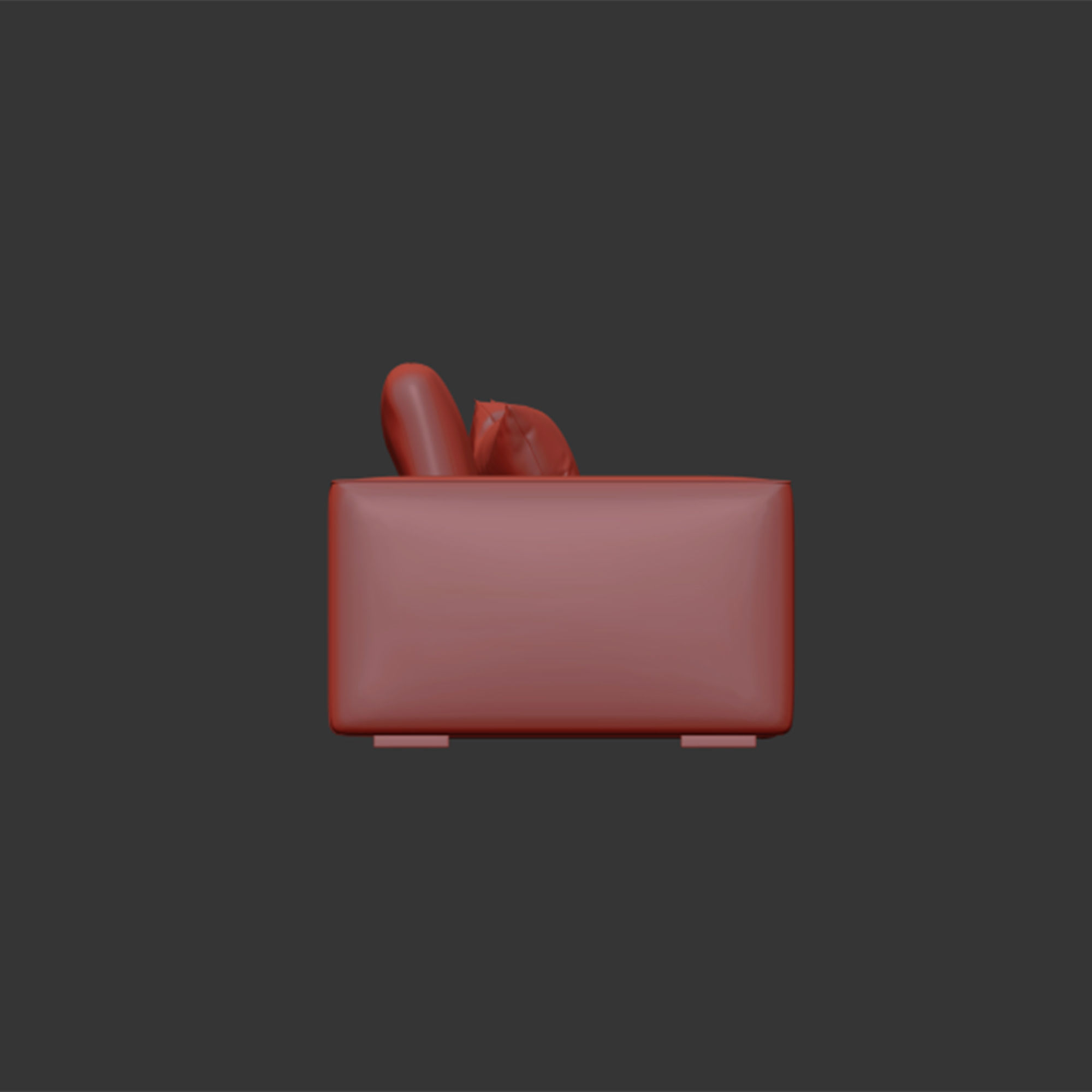 Gold Sofa 2 by laskasas 3D model_7