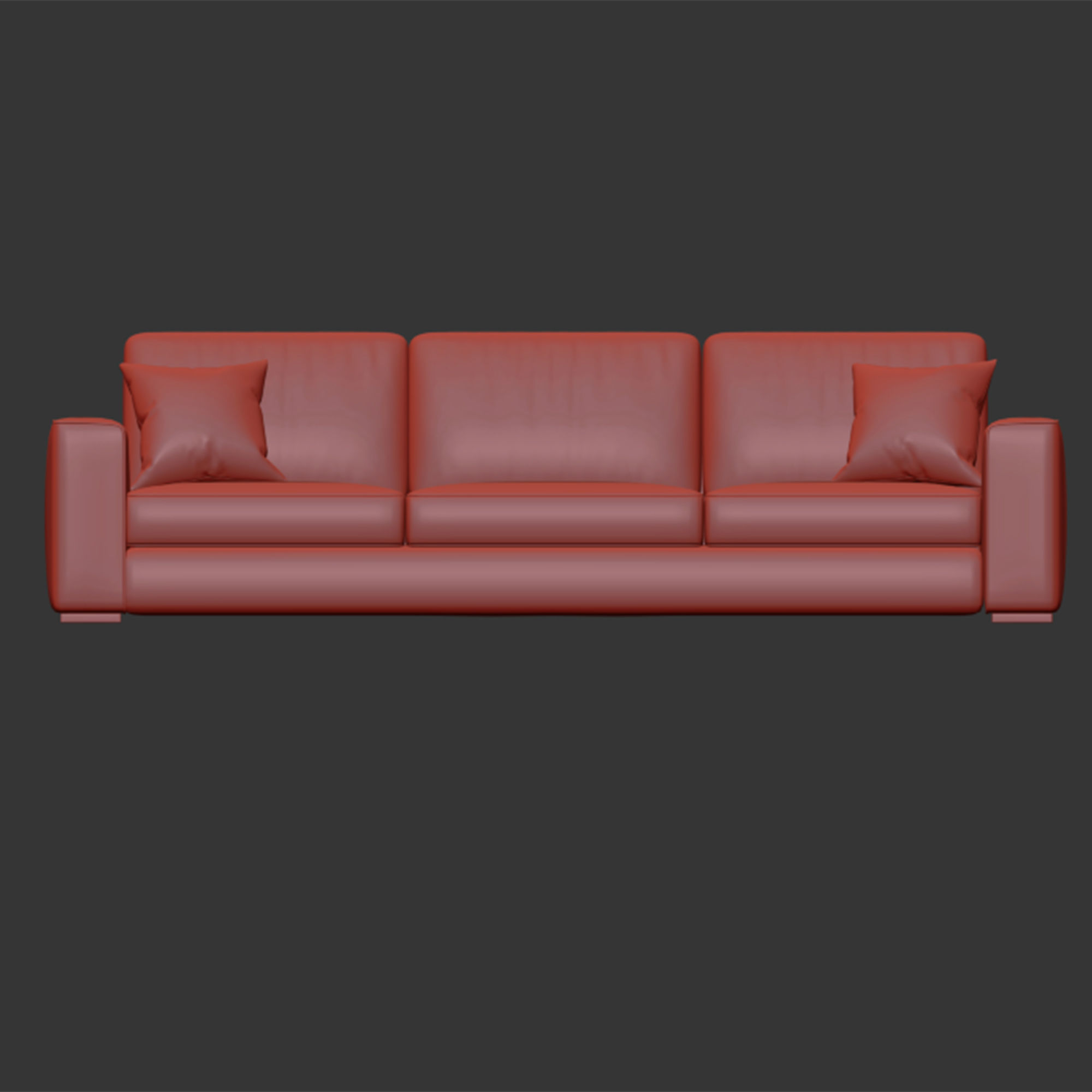 Gold Sofa 2 by laskasas 3D model_5