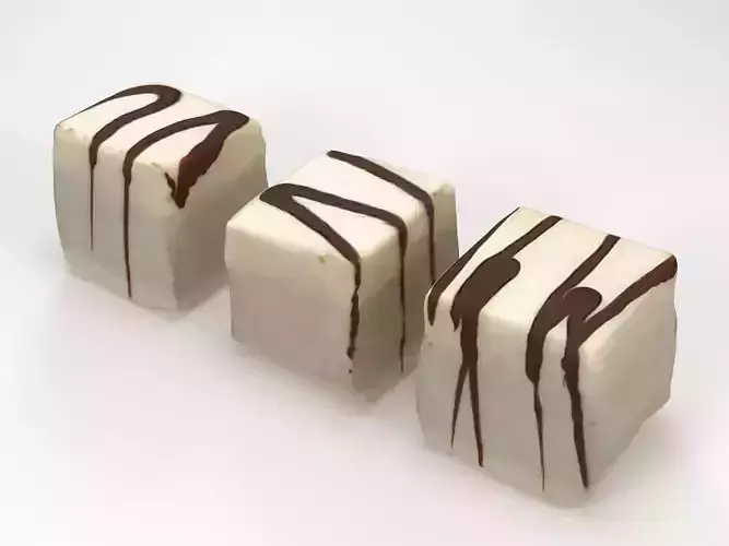 Punch Cakes 3D model