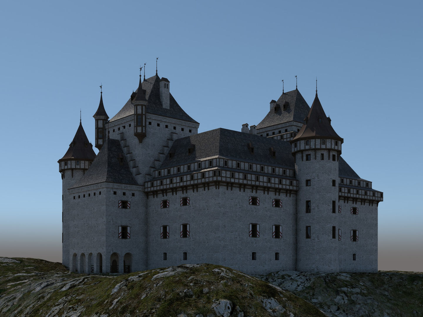 Castle 3D model | CGTrader